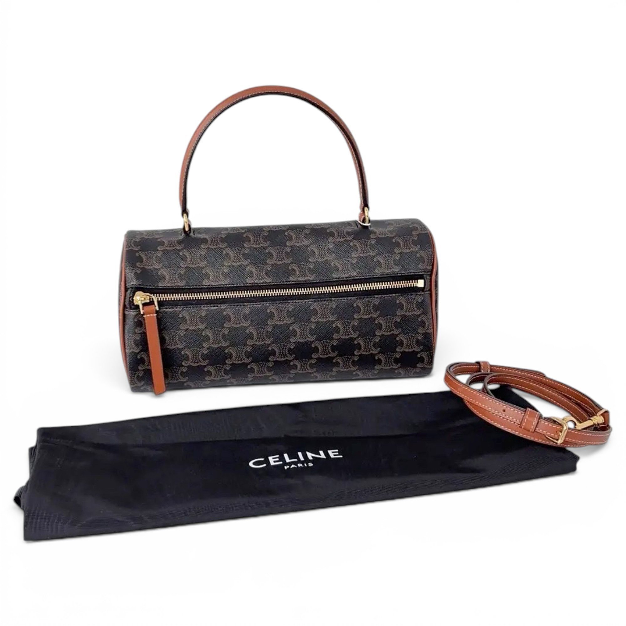 Vinyl handbag