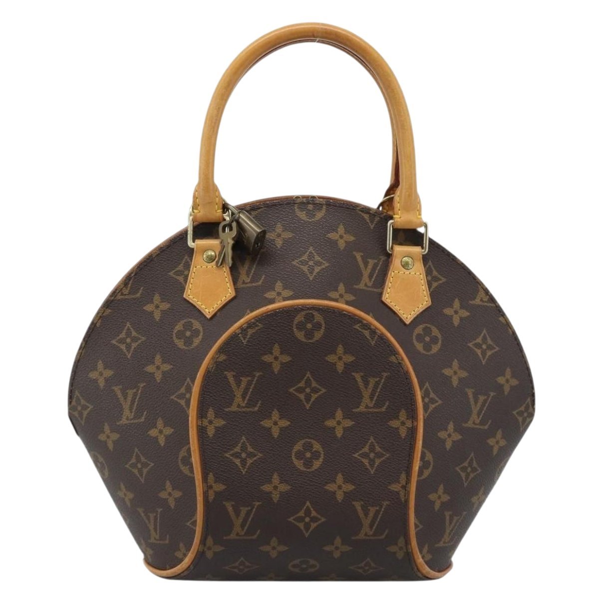 Ellipse cloth handbag