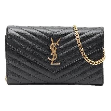 Envelope leather crossbody bag