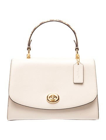 Leather Top Handle Bag