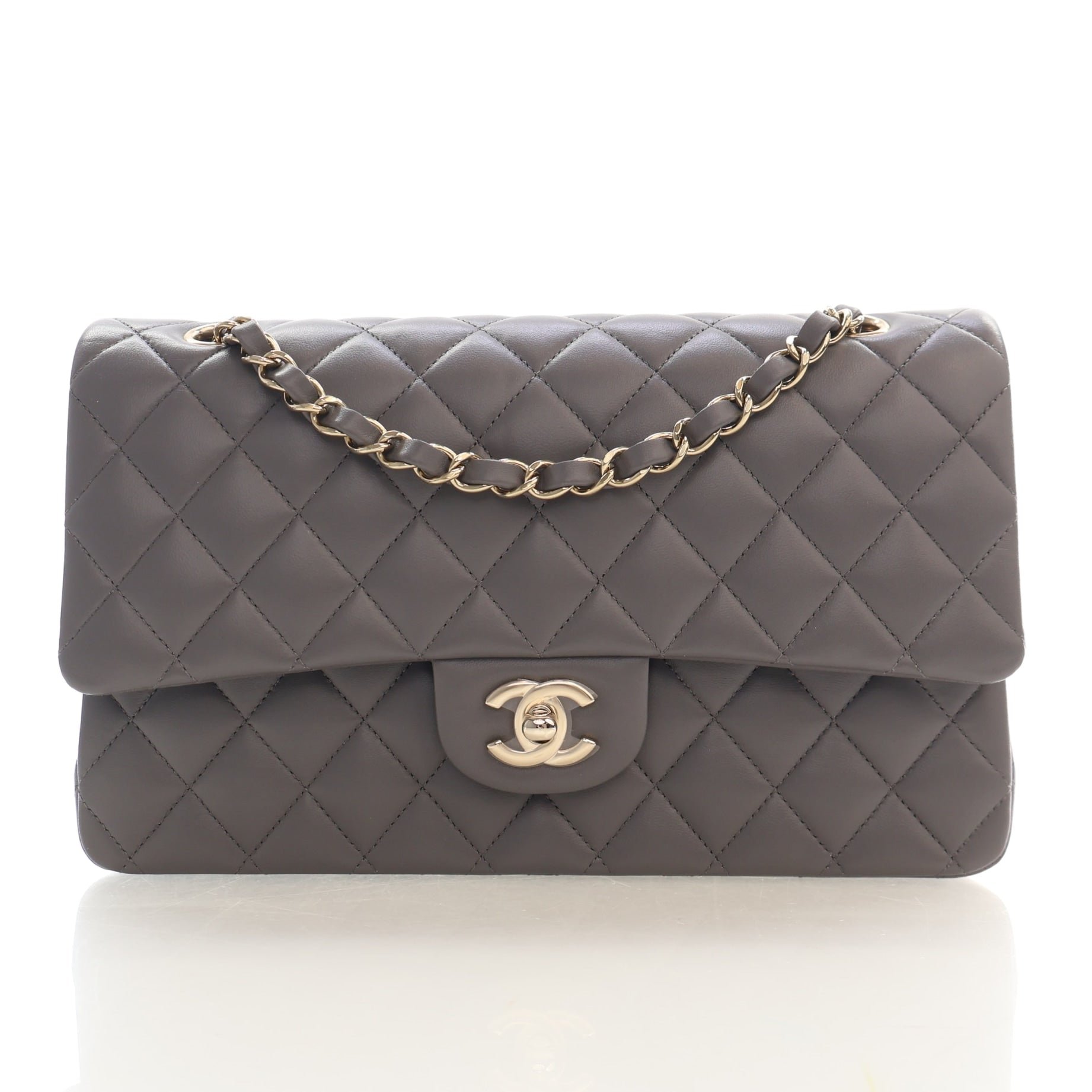 Chanel Medium Lambskin Classic Double Flap Bag
