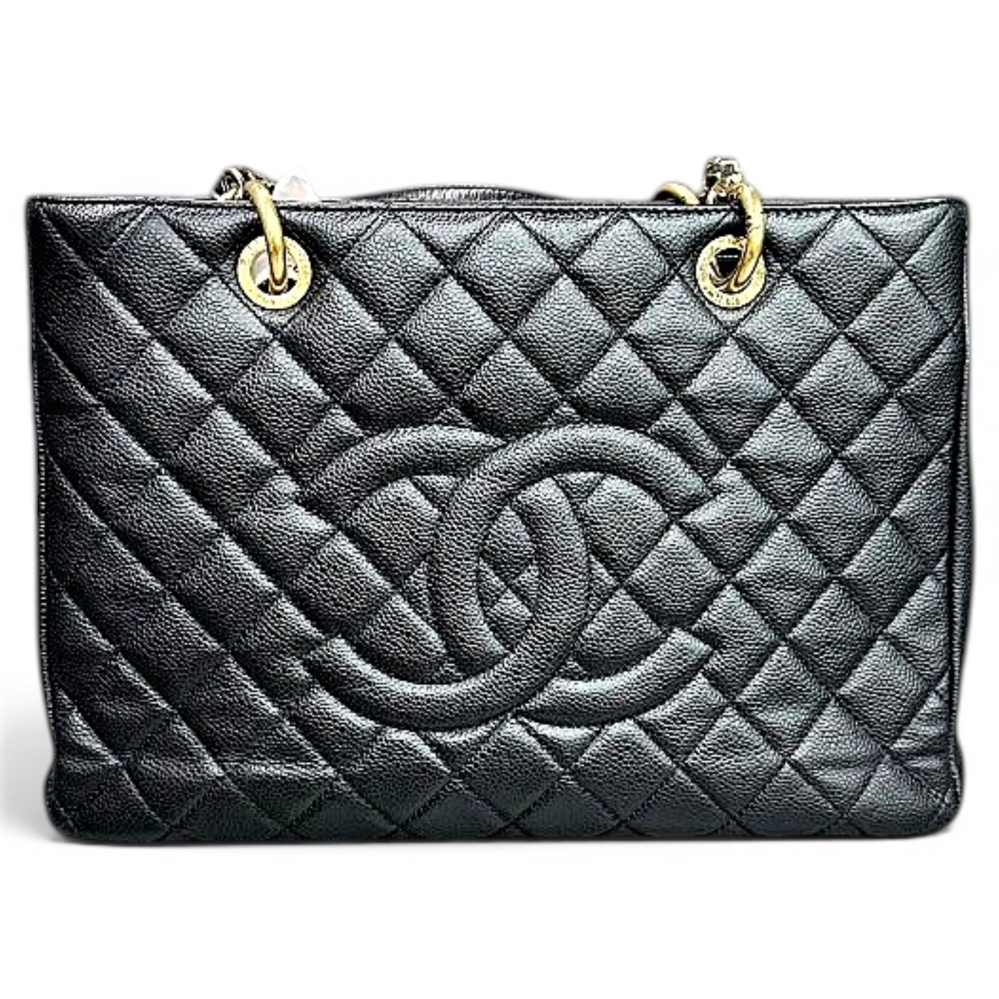 Grand shopping leather tote