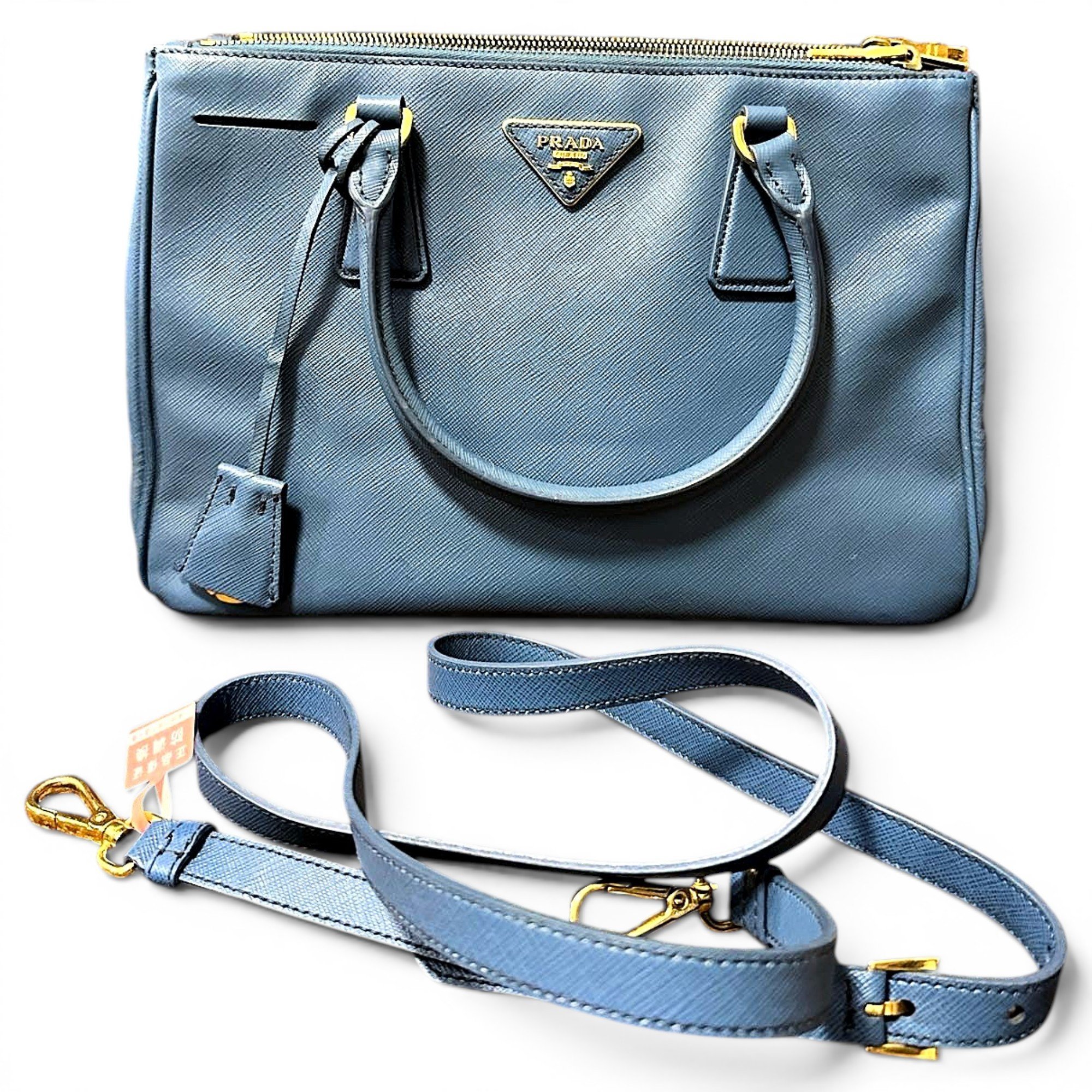 Galleria leather handbag