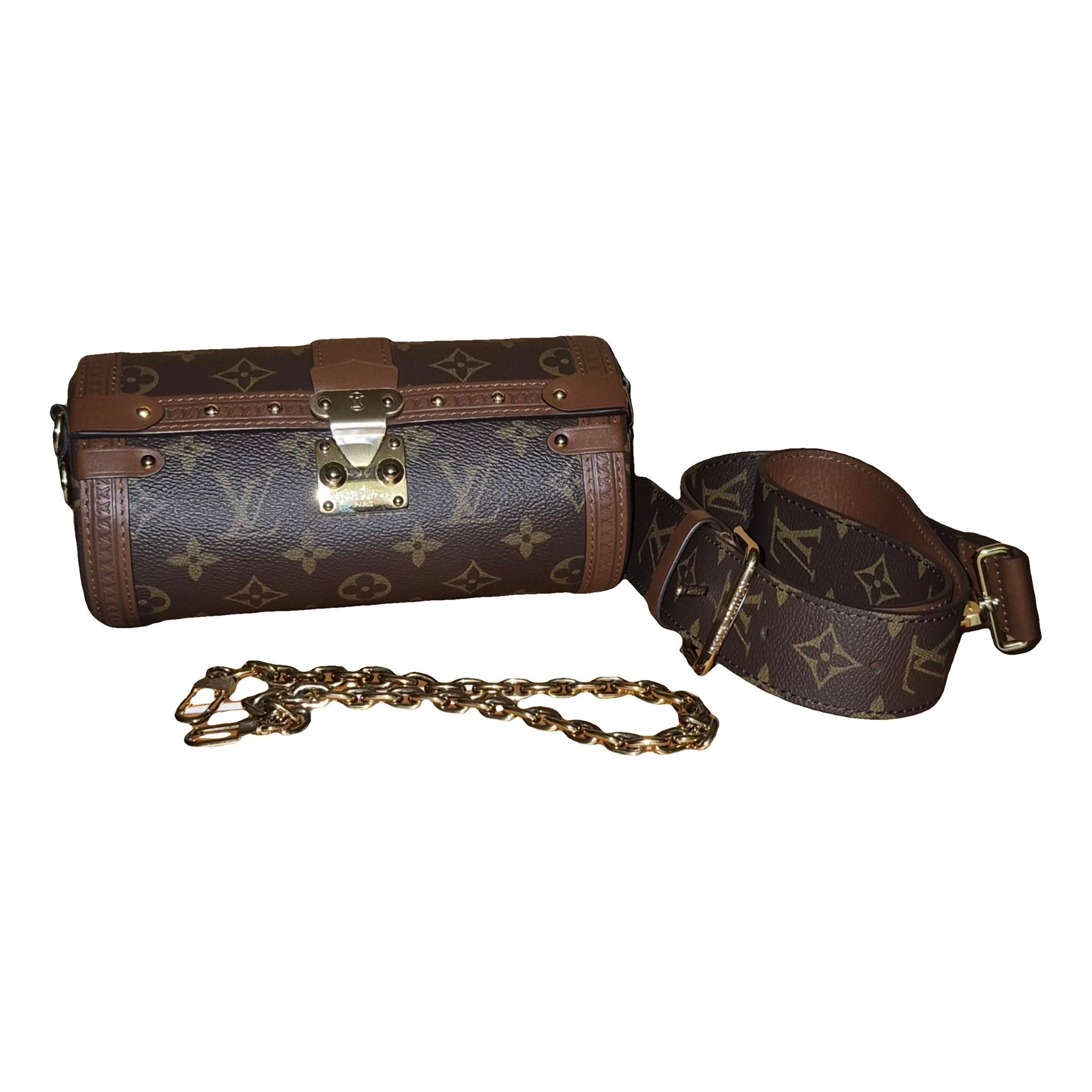 Papillon Trunk leather crossbody bag
