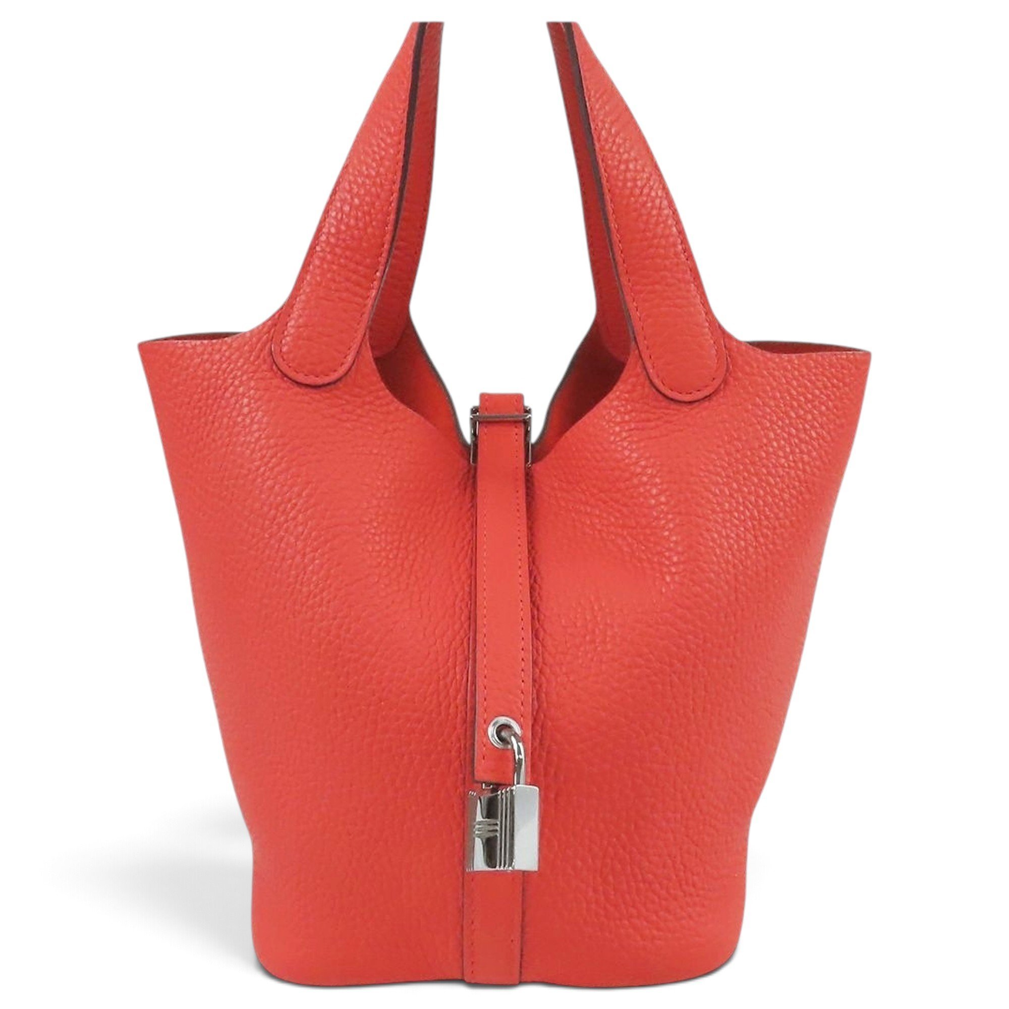 Picotin leather handbag