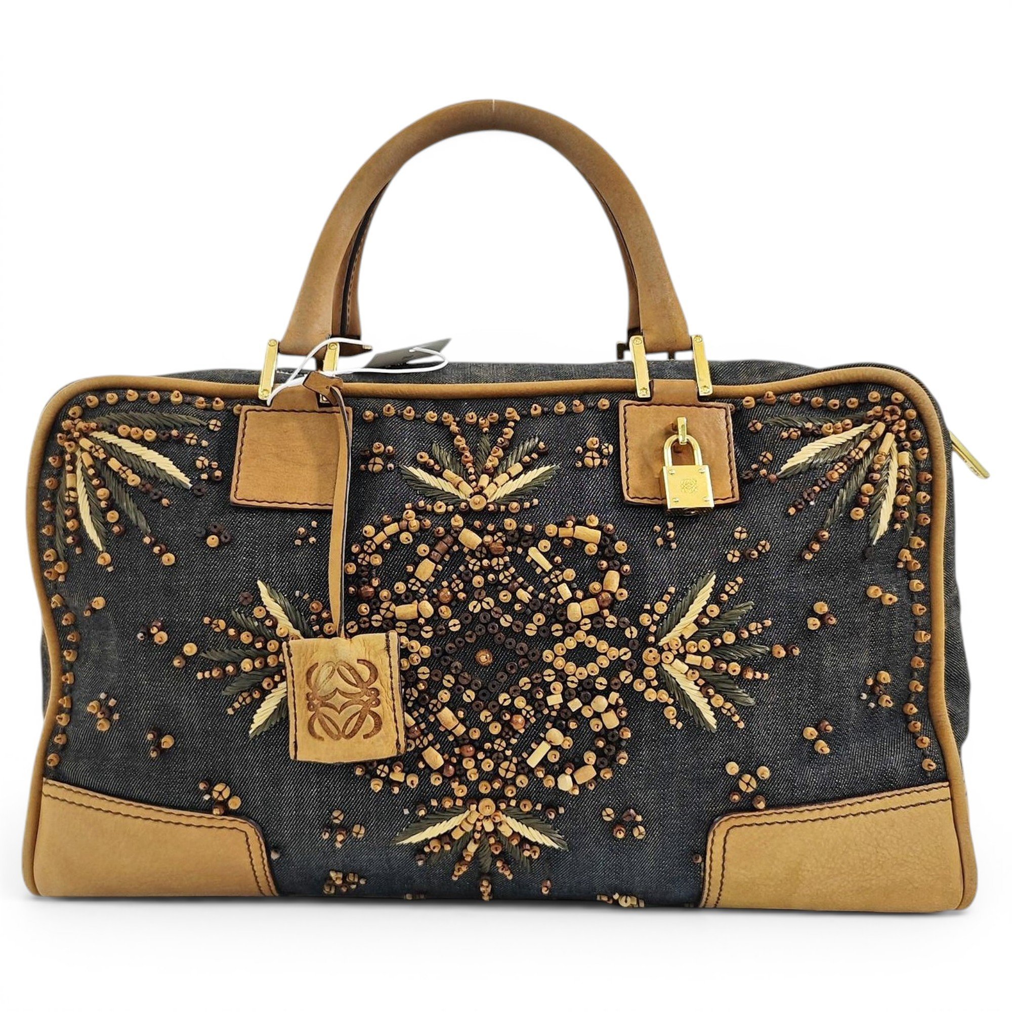 Amazona leather handbag