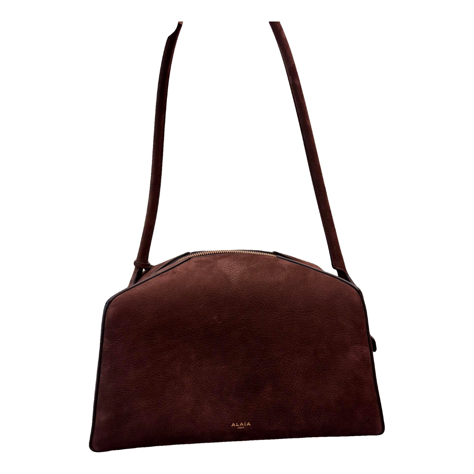 Alaia Le Bouledogue leather handbag