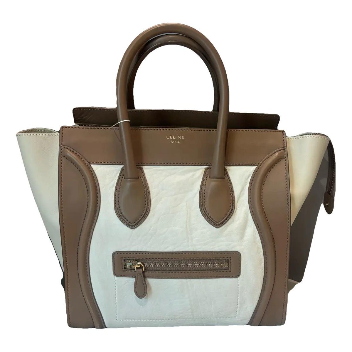 Luggage leather handbag