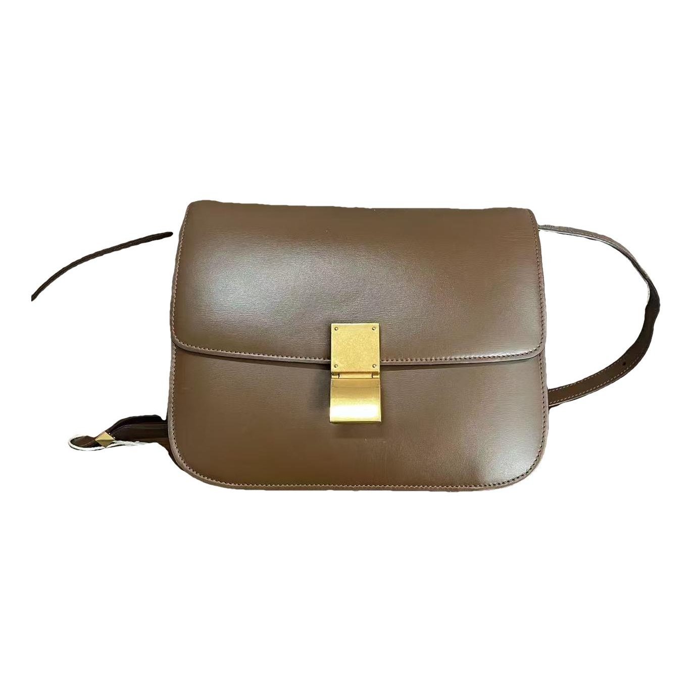 Classic leather handbag