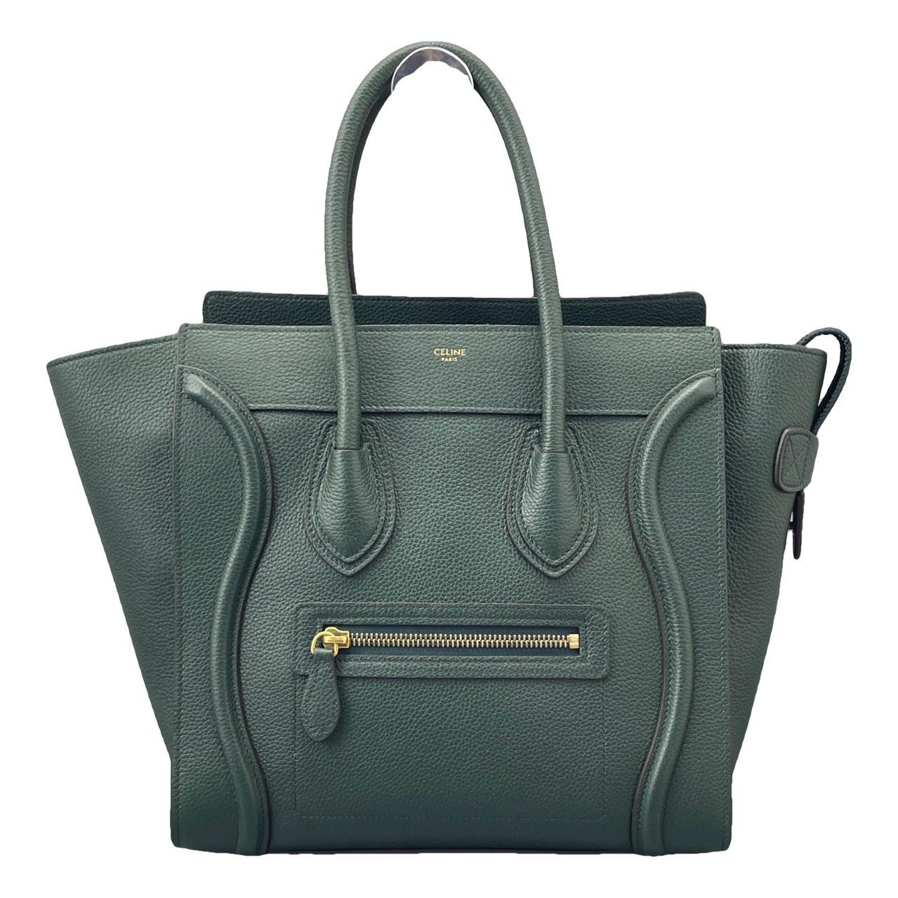 Luggage leather handbag