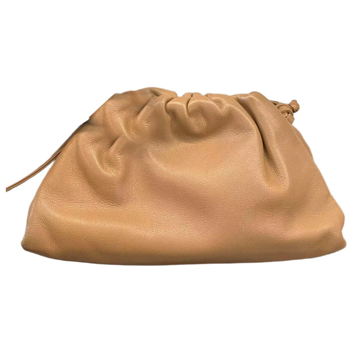 Pouch leather handbag