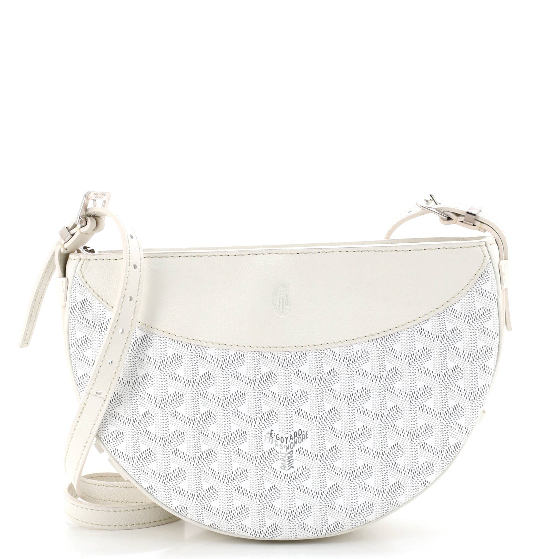 Goyard Hirondelle Shoulder Bag Coated Canvas and Leather