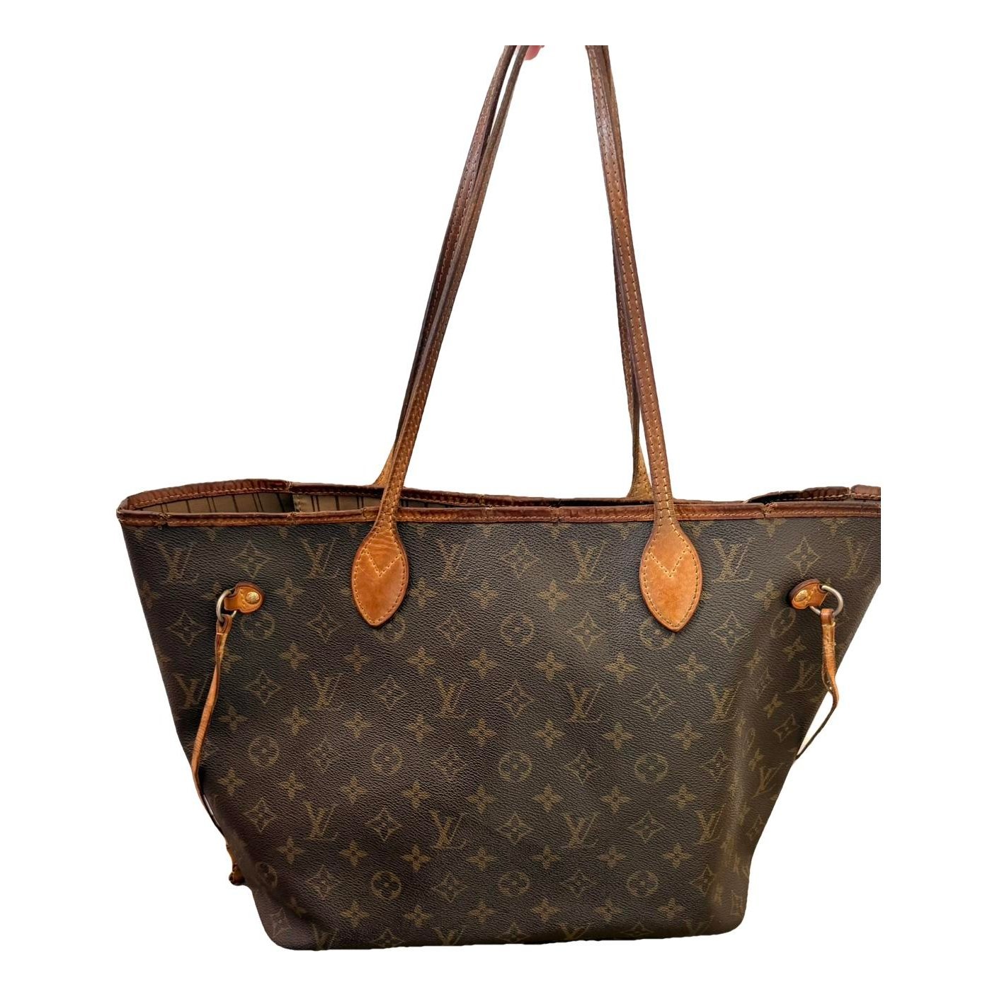 Neverfull leather tote