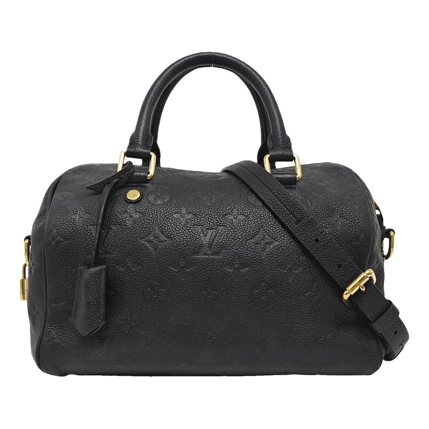 Nano Speedy / Mini HL leather handbag