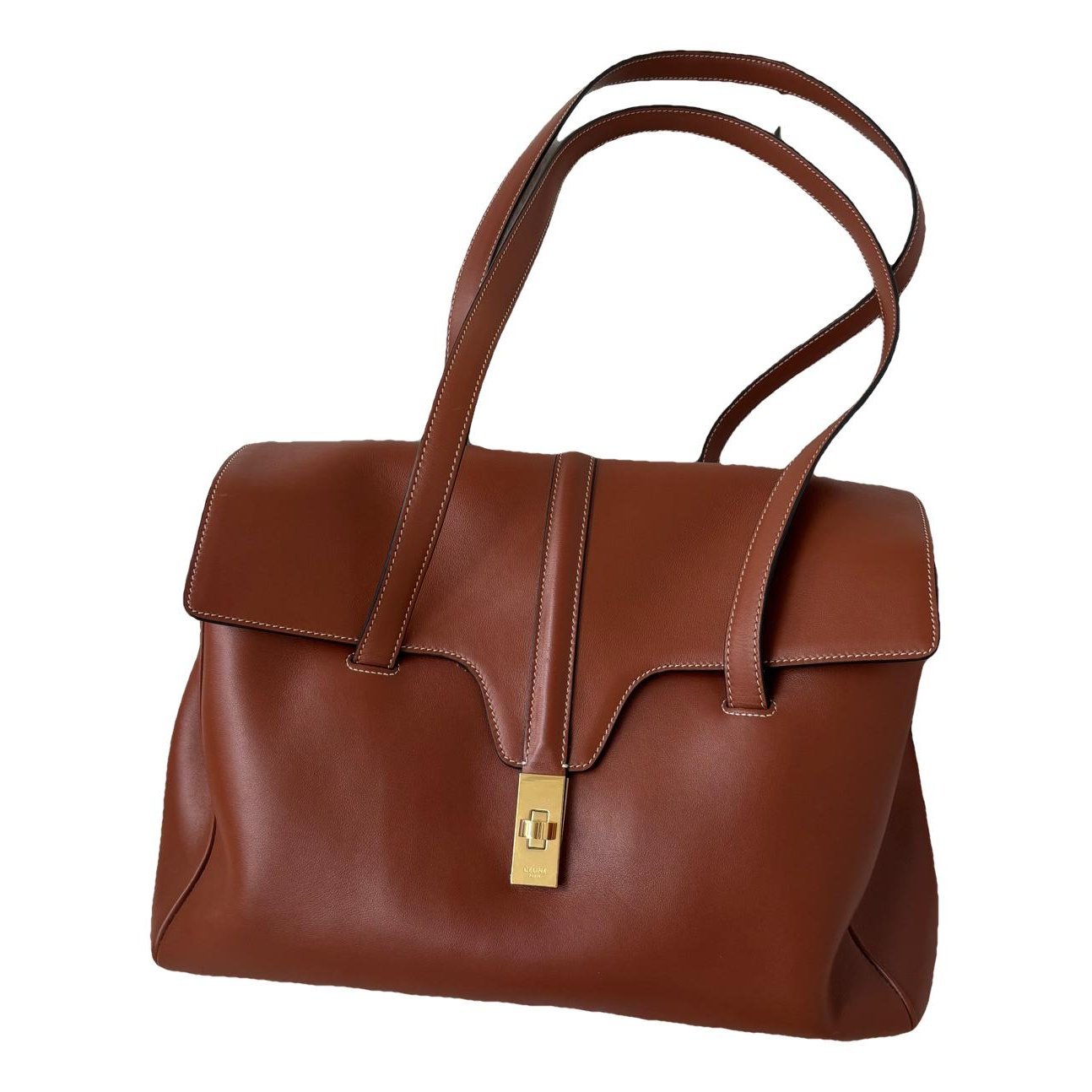 Sac 16 leather handbag