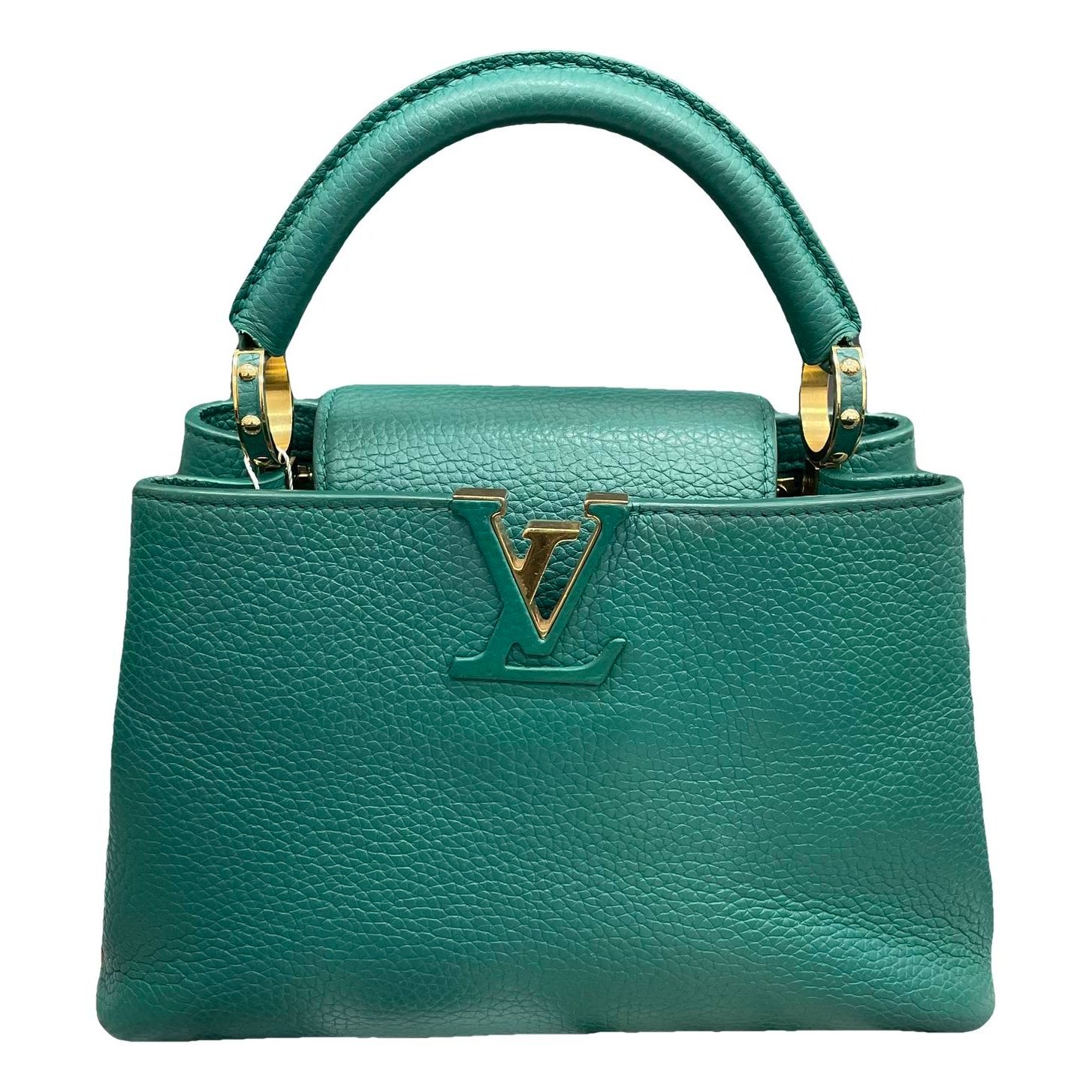 Capucines leather handbag