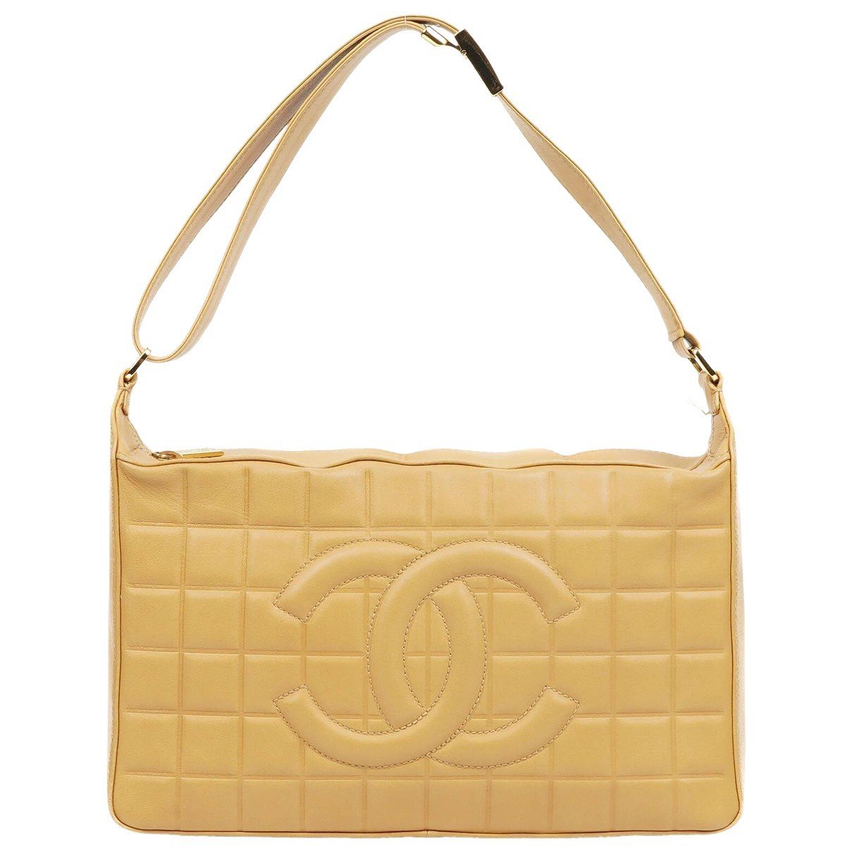 East West Chocolate Bar leather handbag