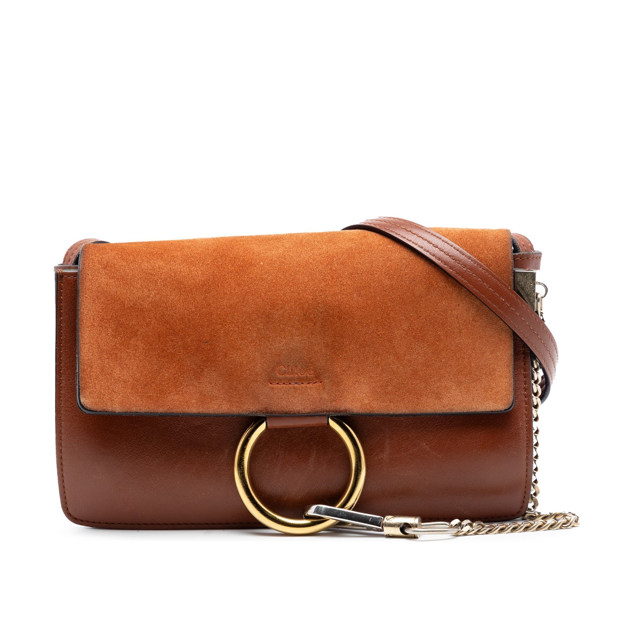 Leather crossbody bag