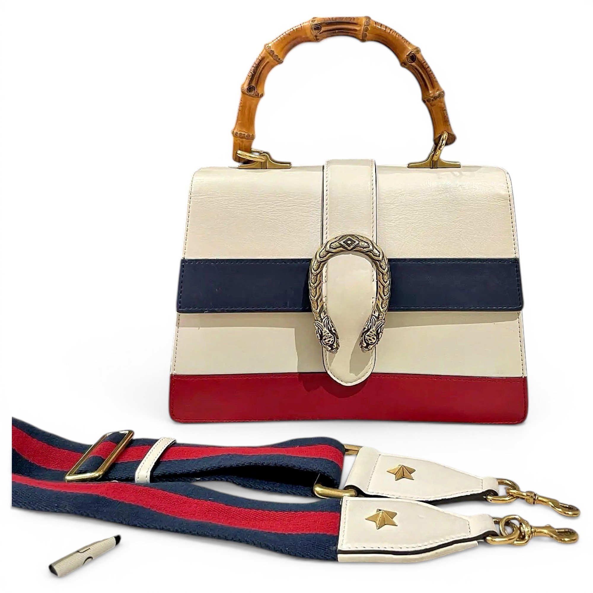 Dionysus Bamboo leather crossbody bag