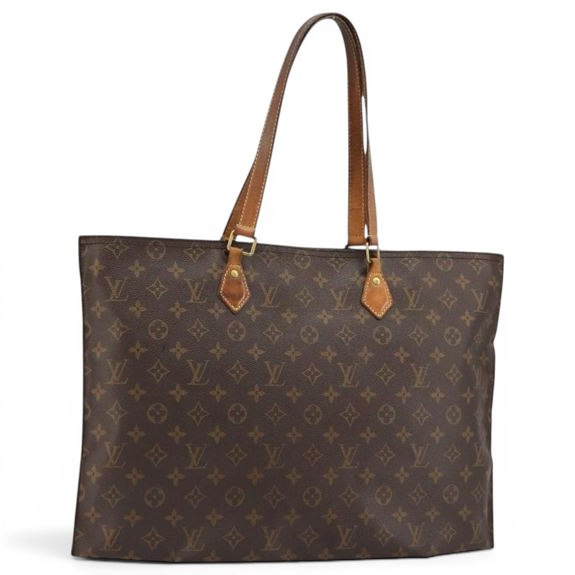 Leather tote