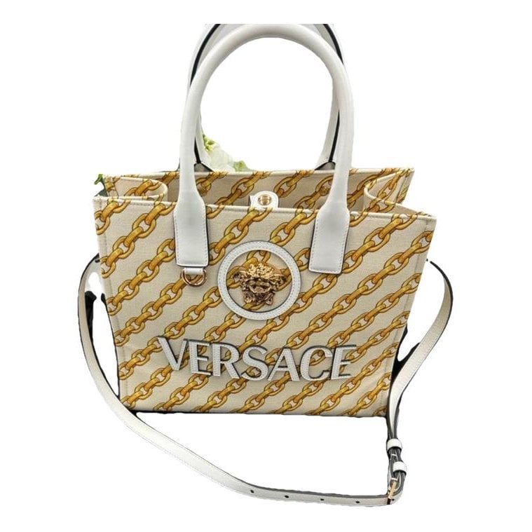 Leather tote