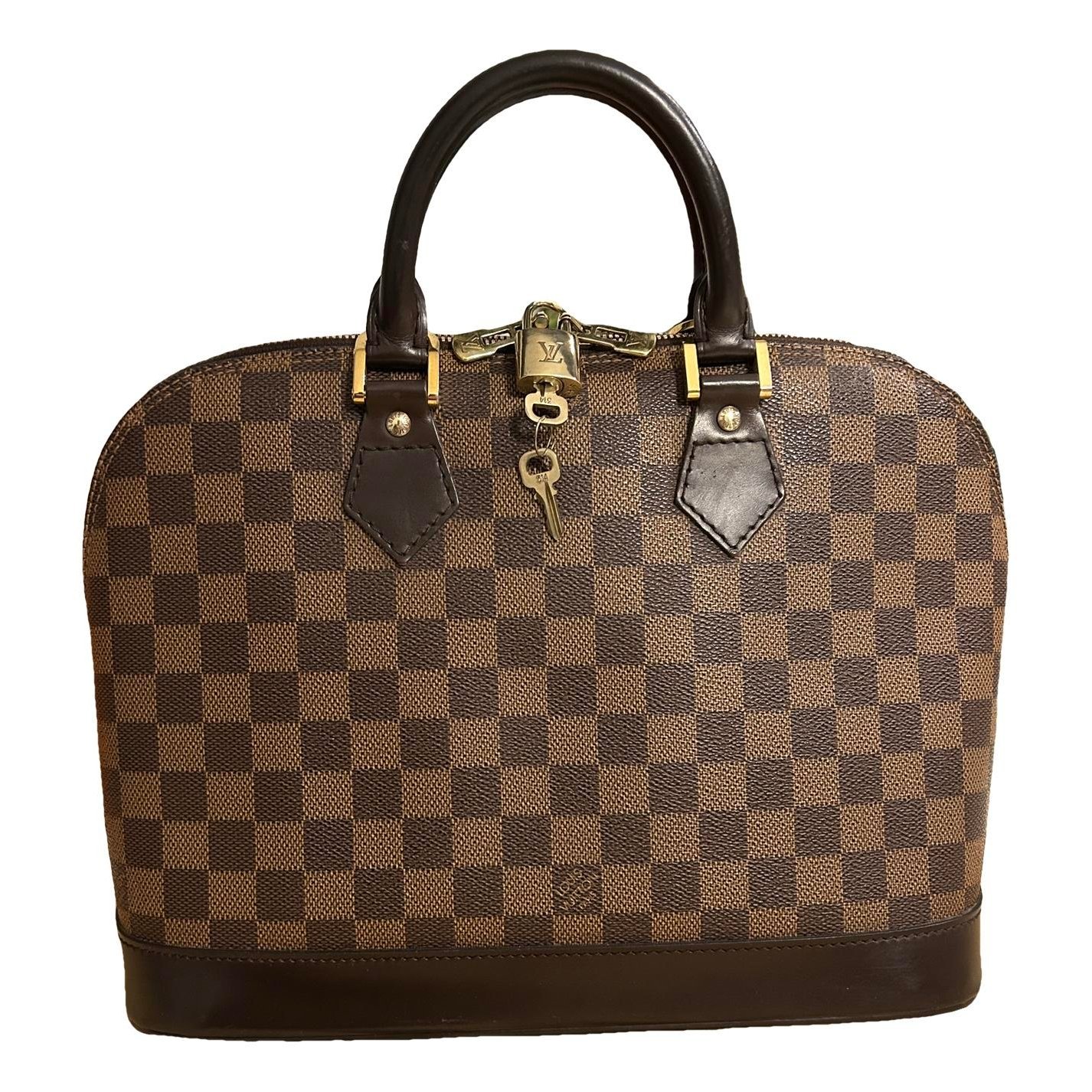 Alma leather handbag