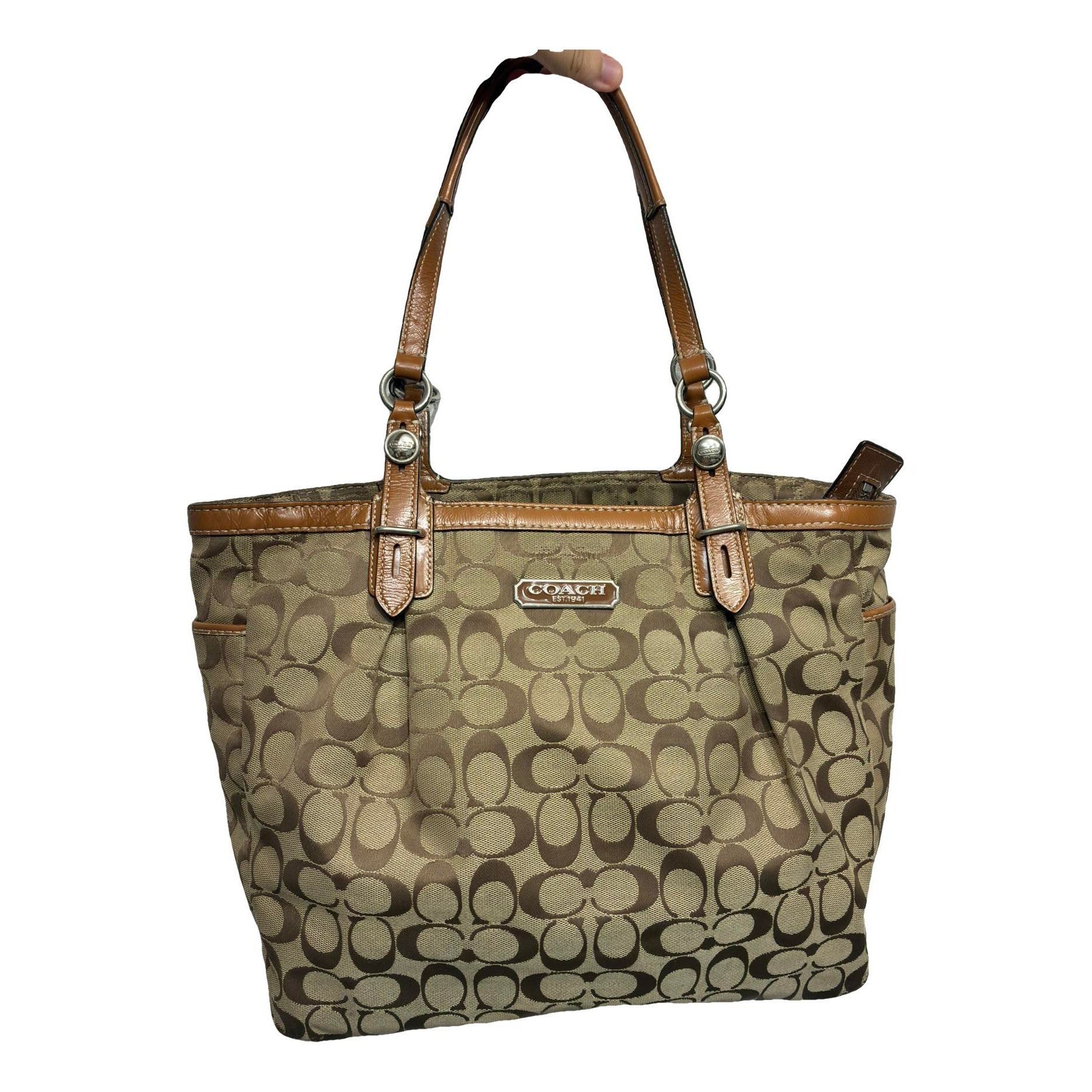 CITY ZIP TOTE cloth tote
