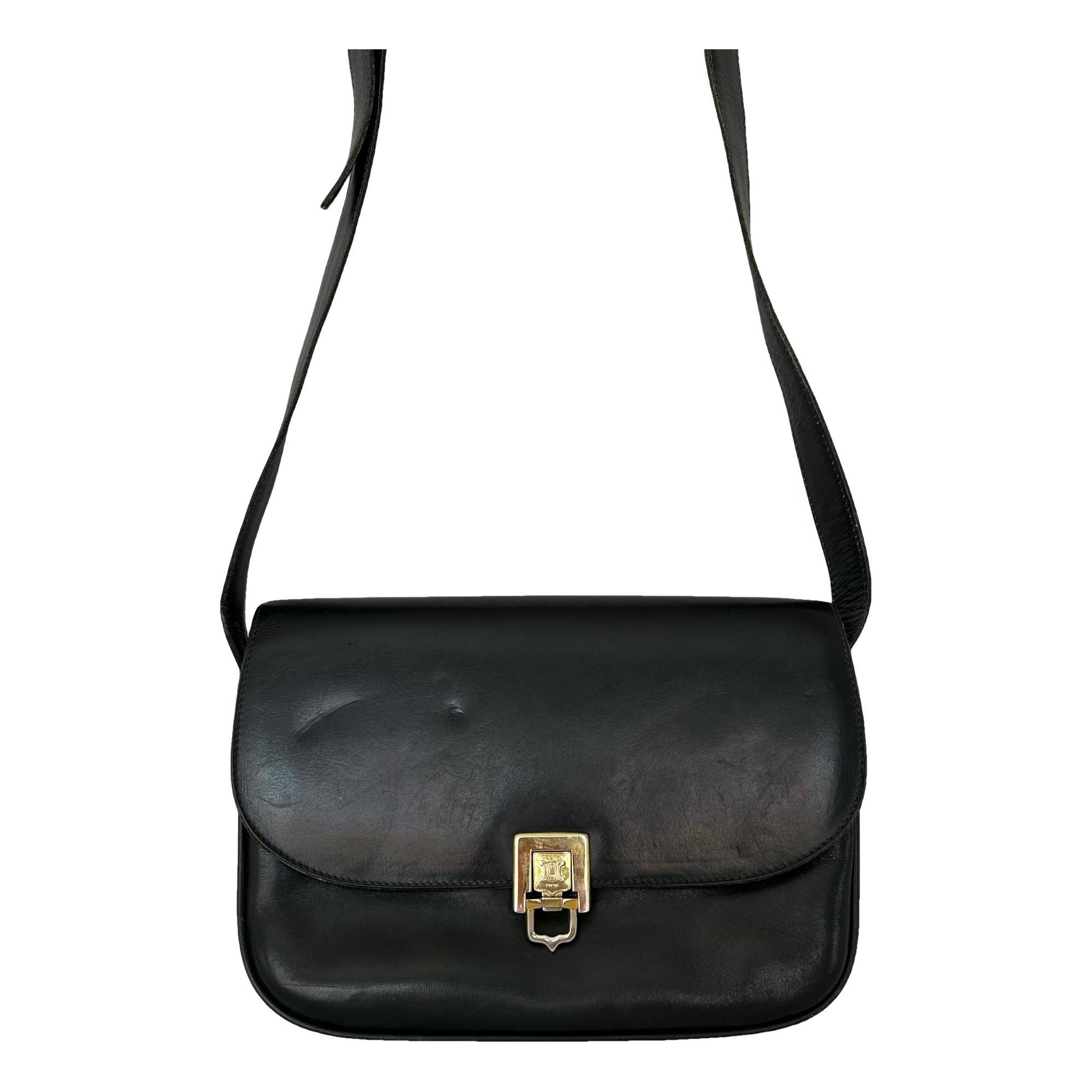 Leather crossbody bag