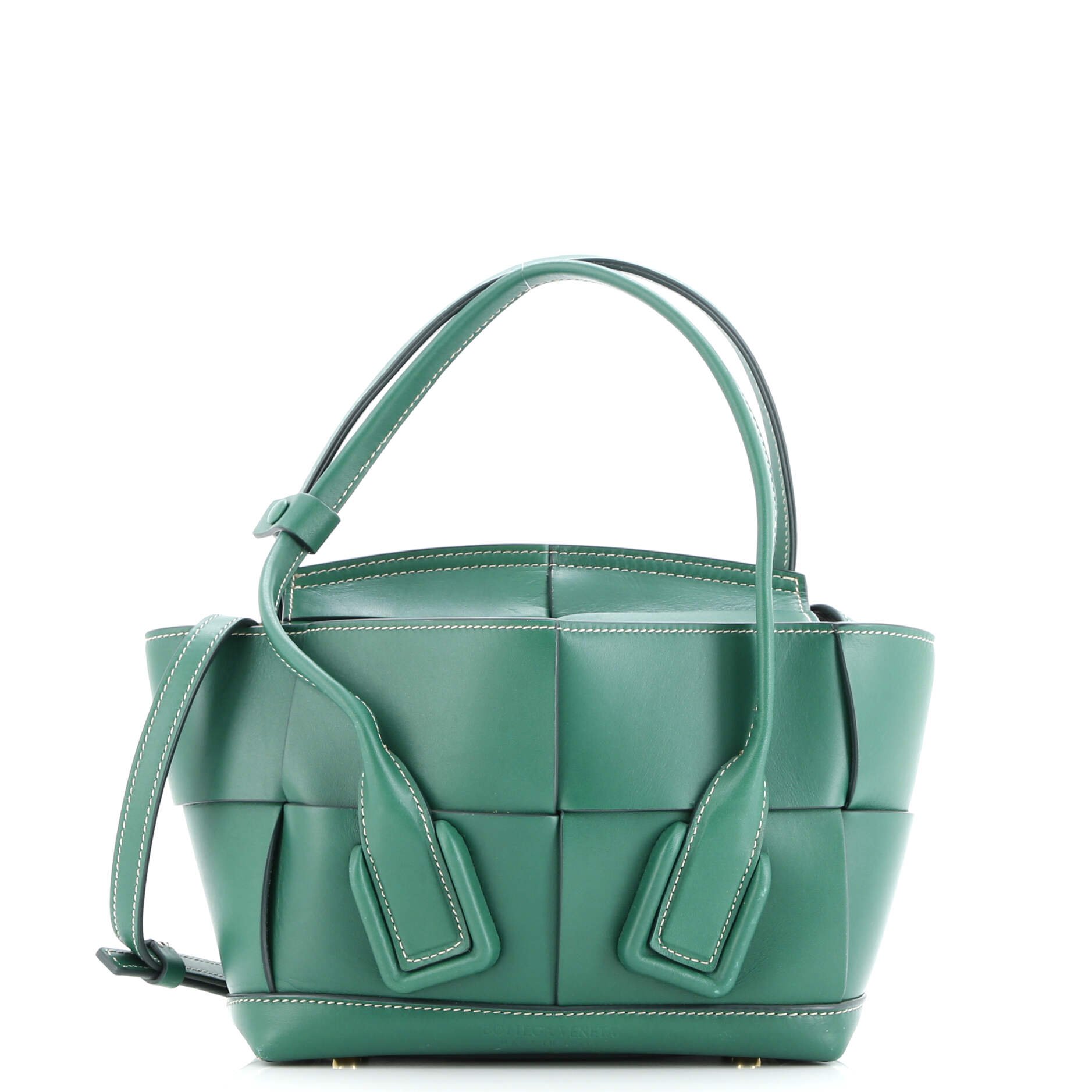 Bottega Veneta Arco Bag Maxi Intrecciato Leather Mini