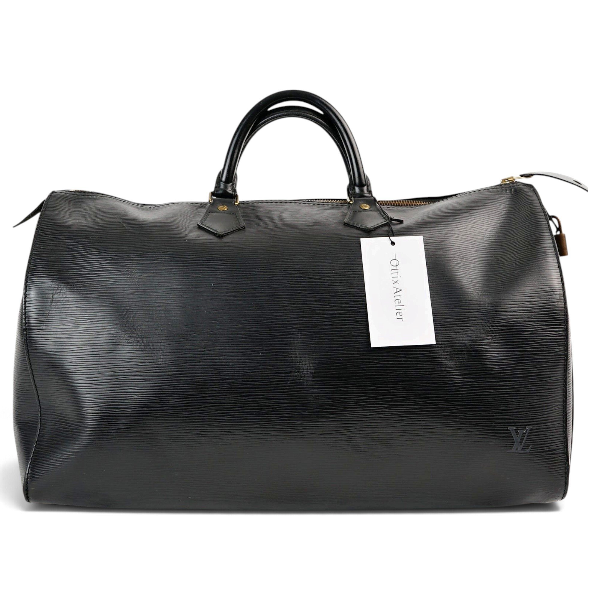 Speedy leather handbag