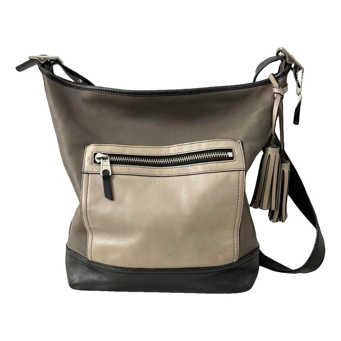 Leather handbag