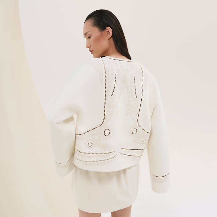 Blanc Naturel Cashmere Jacket