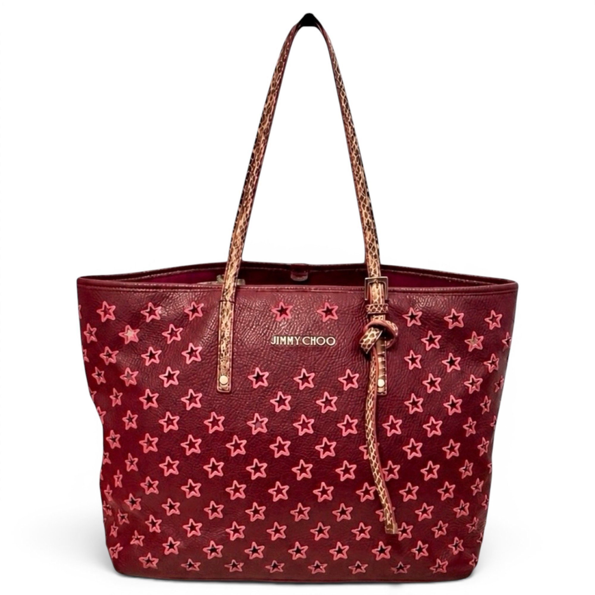 Leather tote