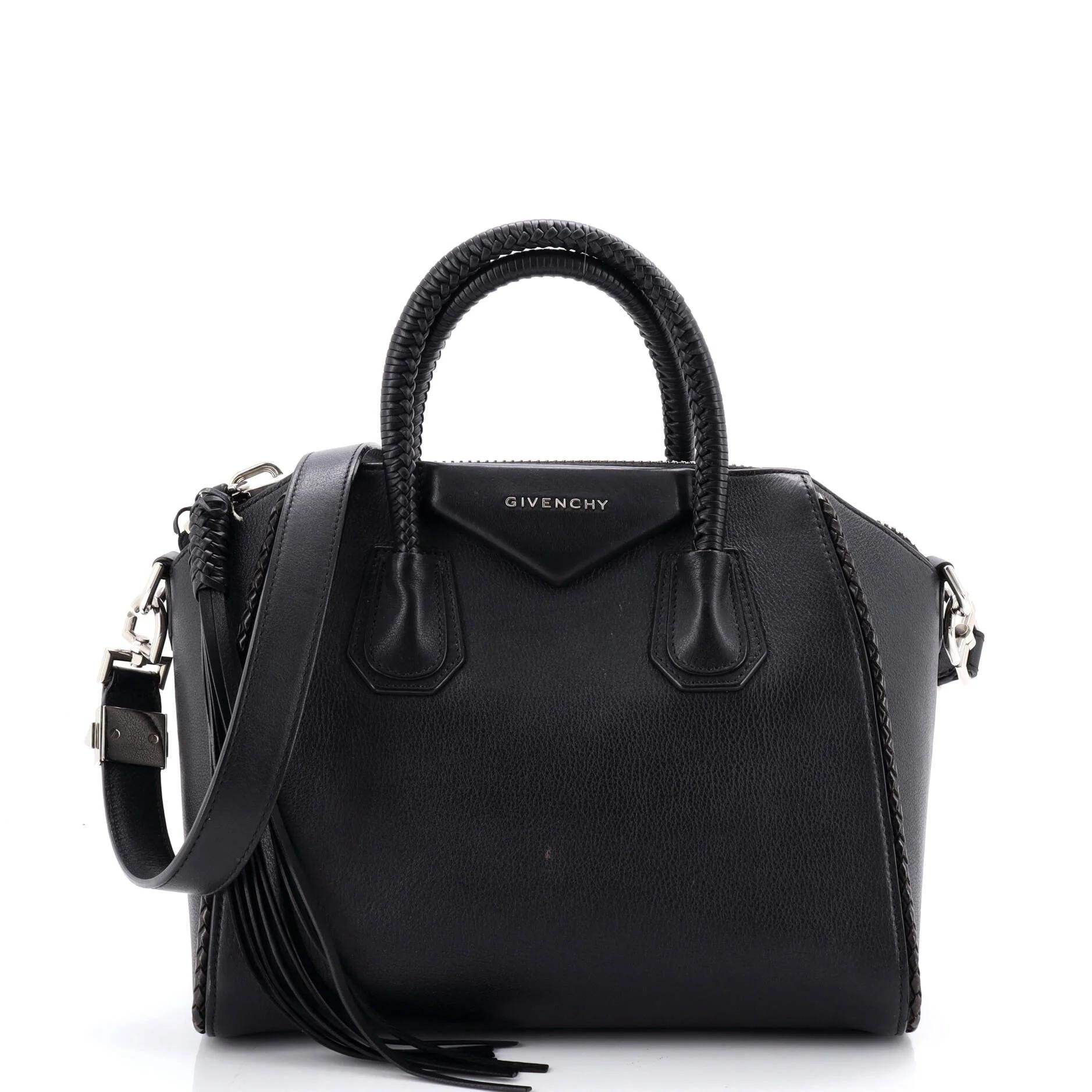 Leather satchel