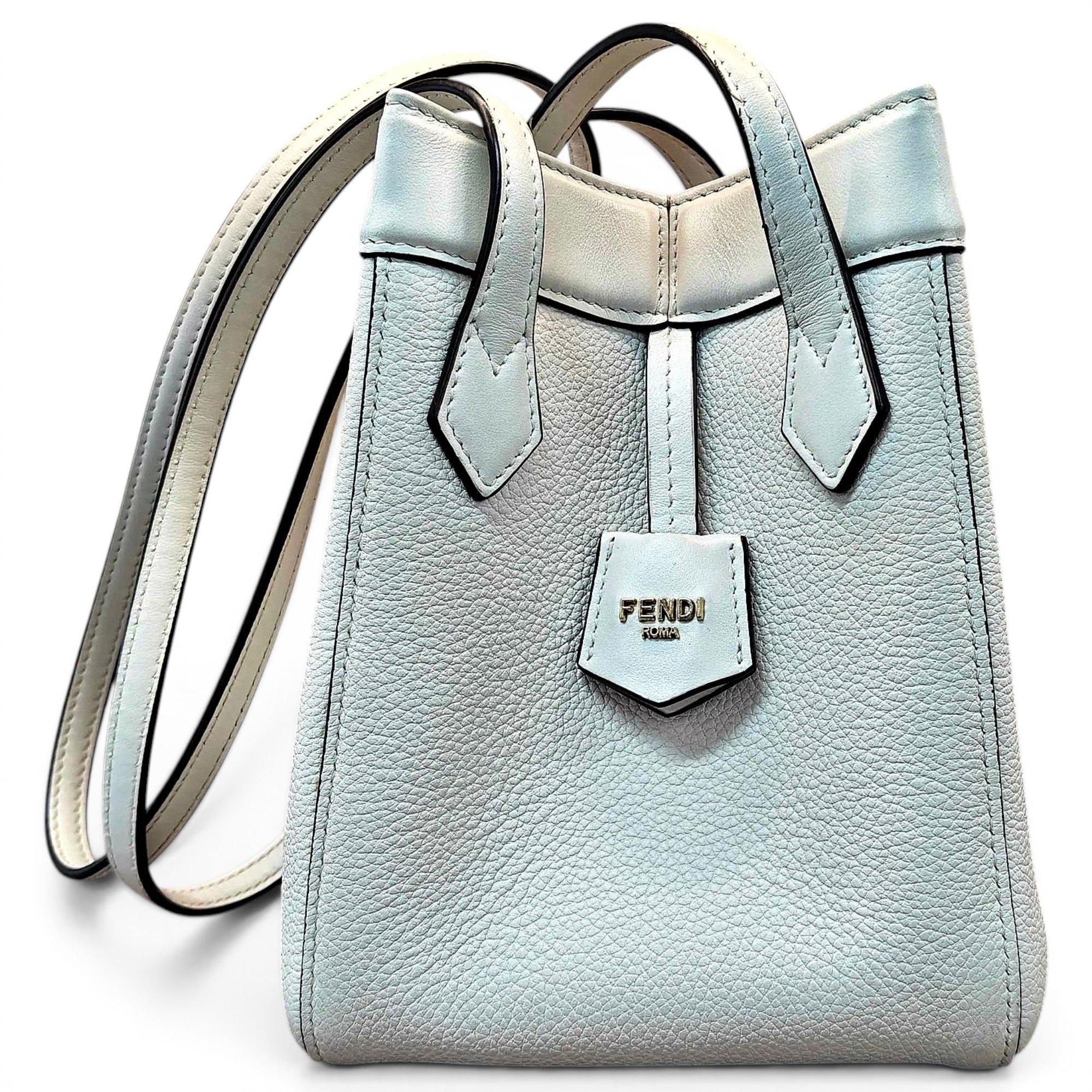 Fendi Origami leather handbag