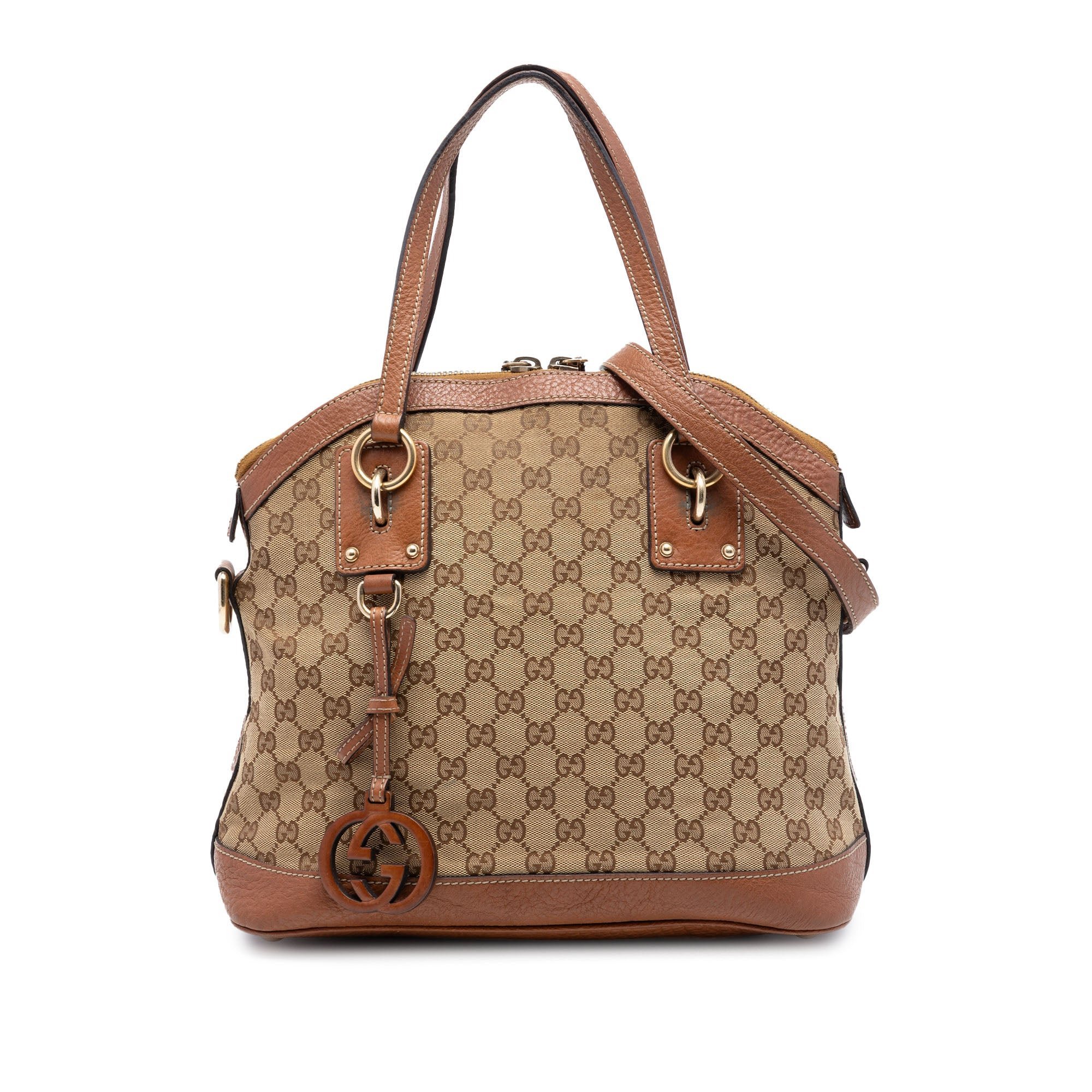 Leather satchel