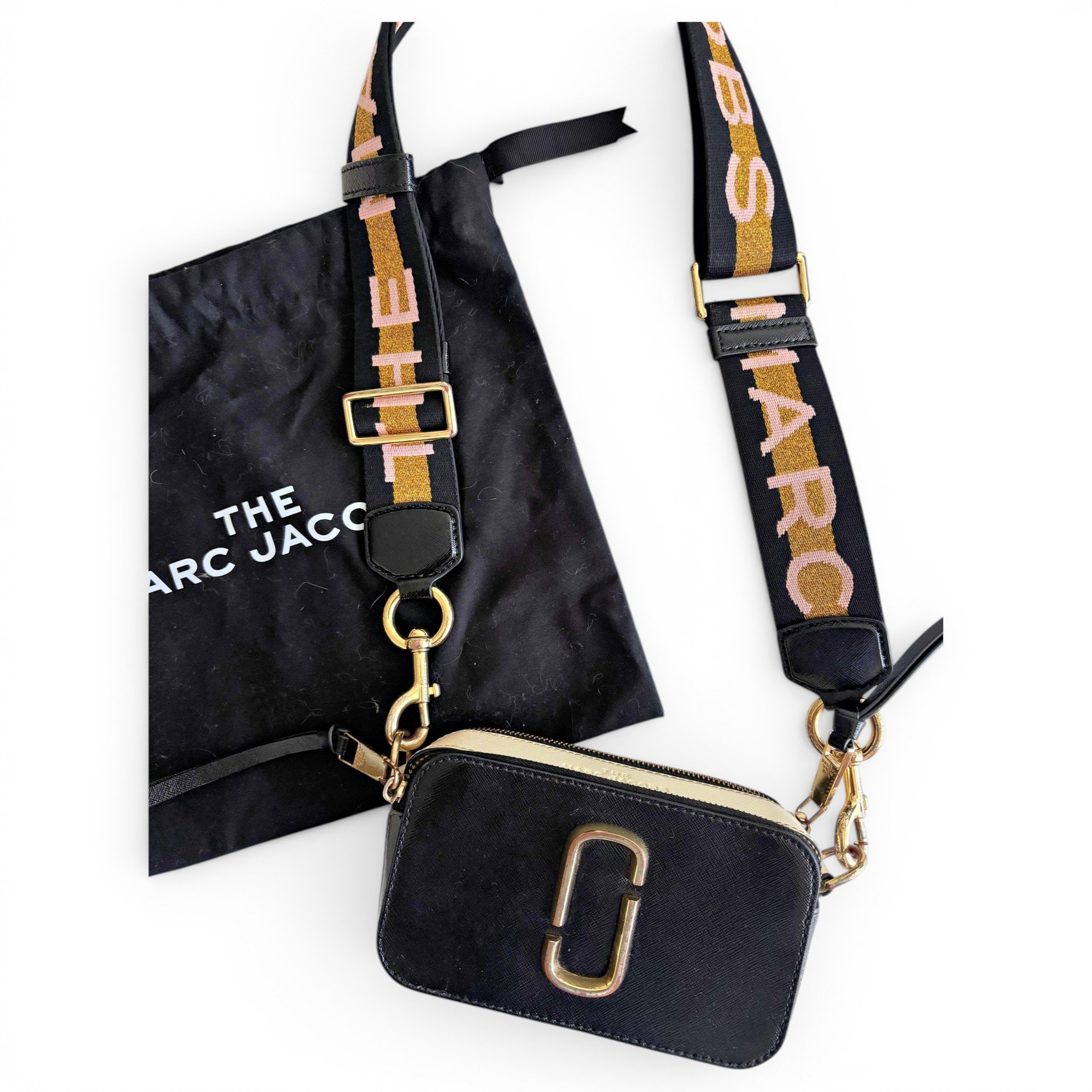 Snapshot leather crossbody bag