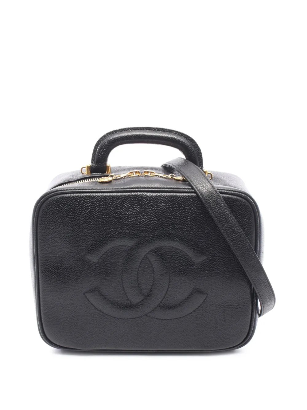 1996-1997 CC Caviar Vanity Case satchel