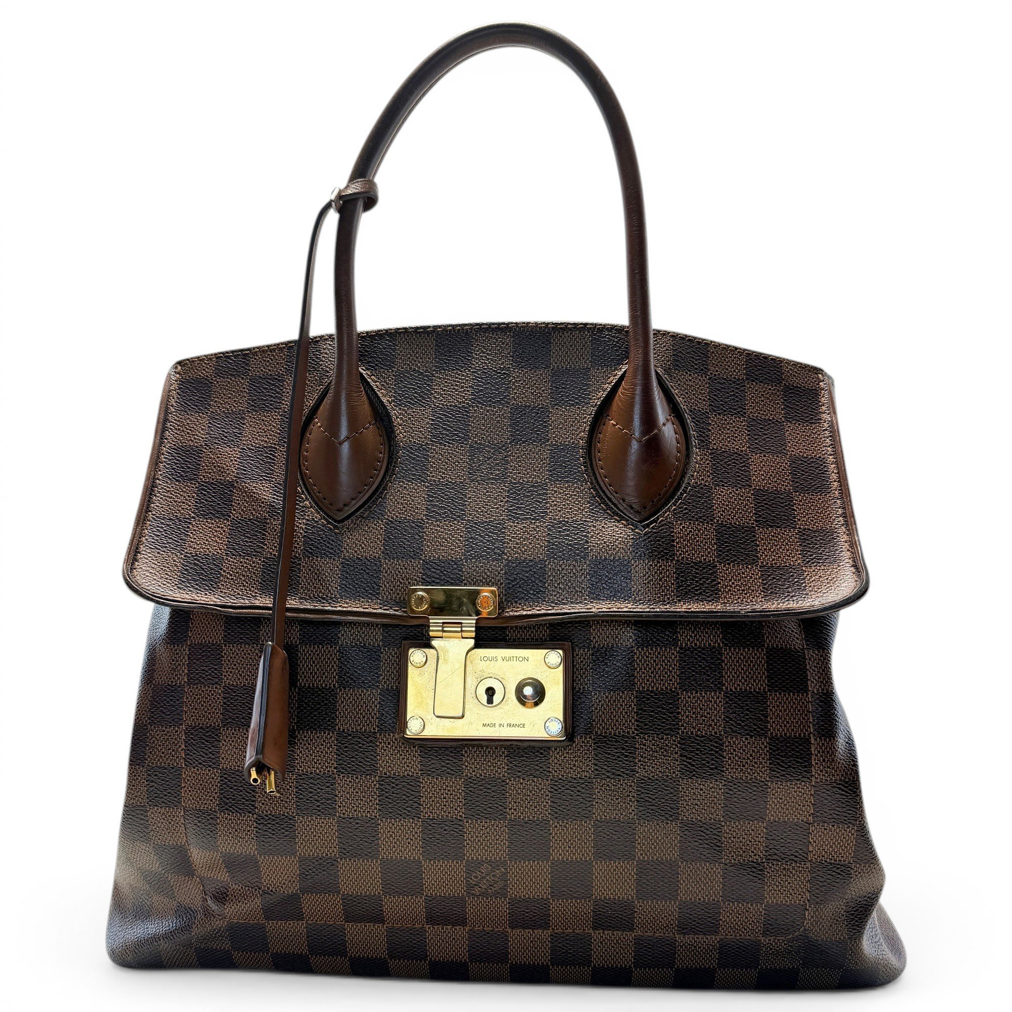 Leather tote