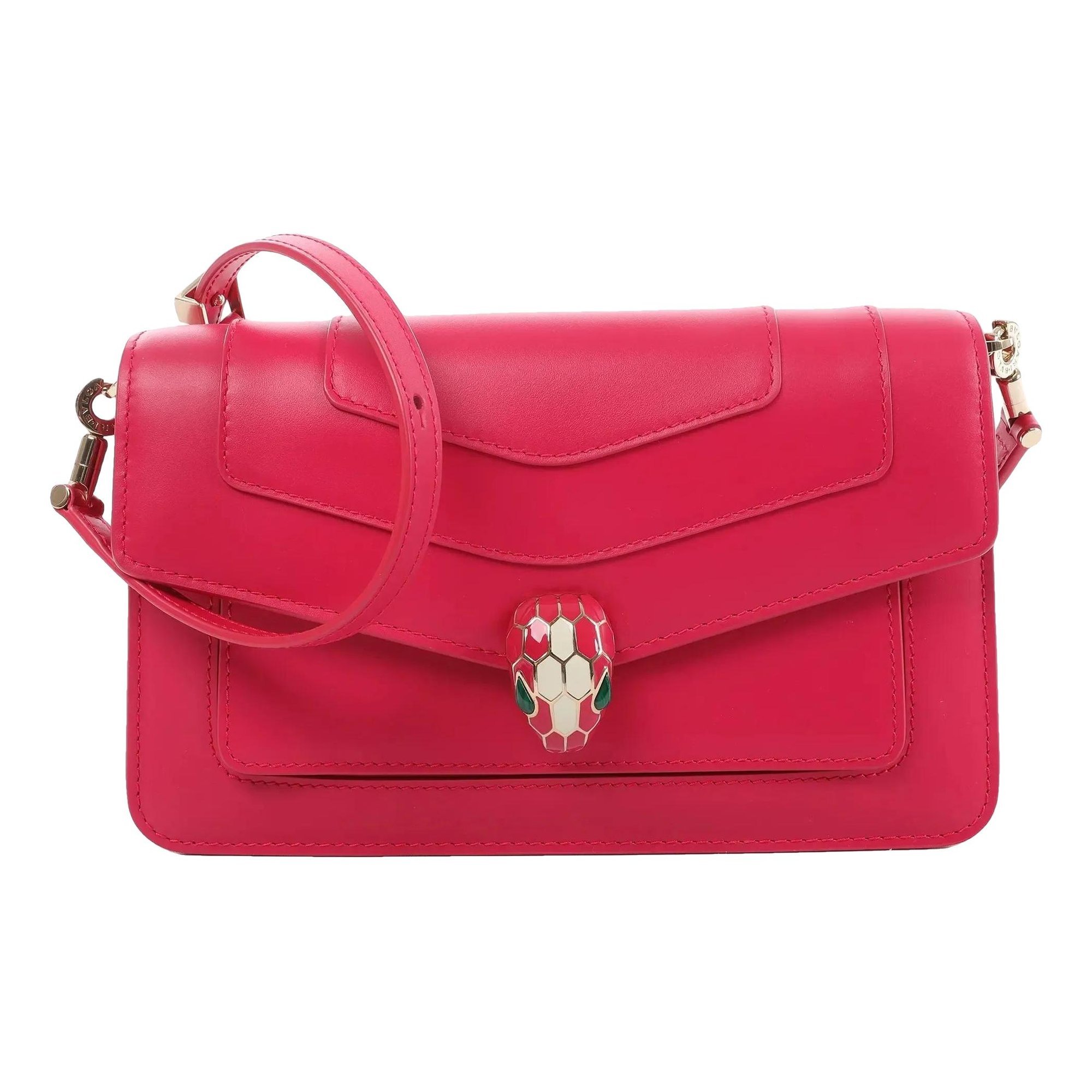Serpenti leather crossbody bag