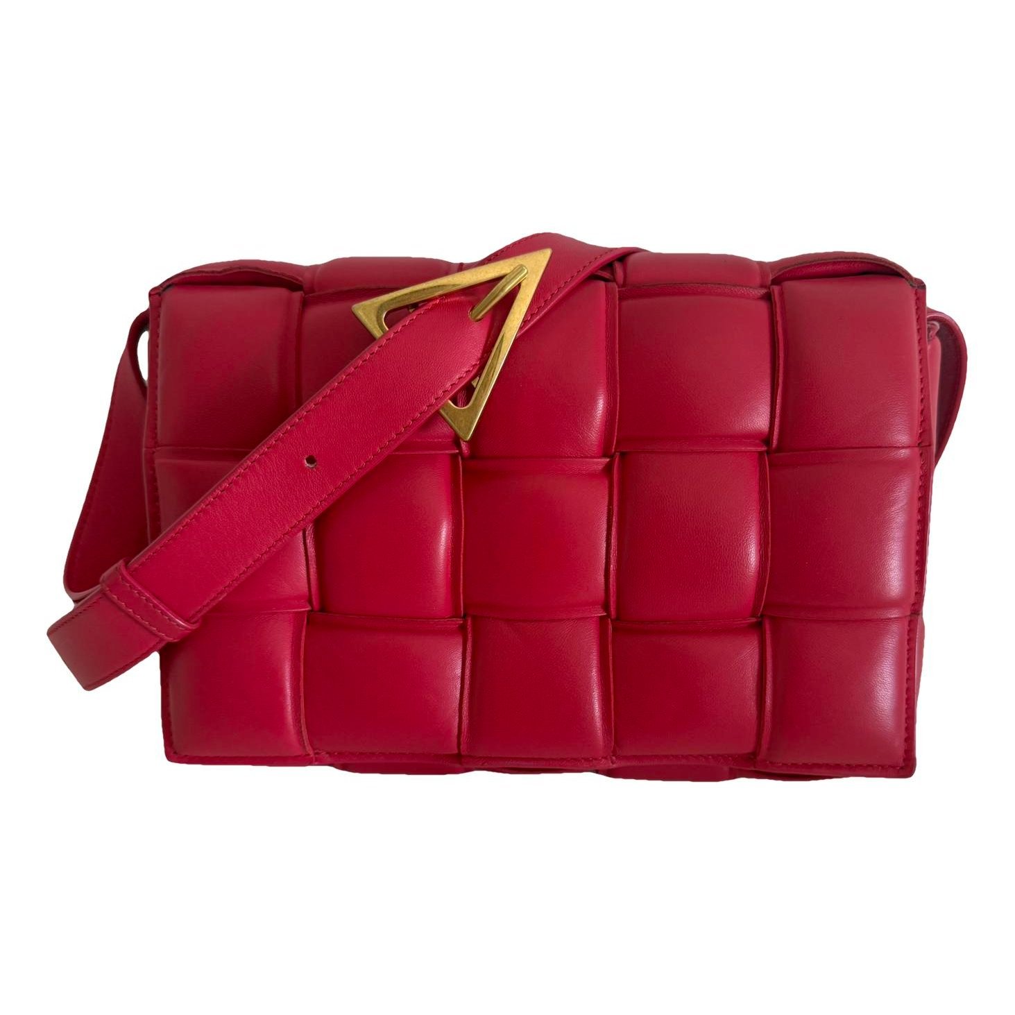 Cassette Padded leather crossbody bag