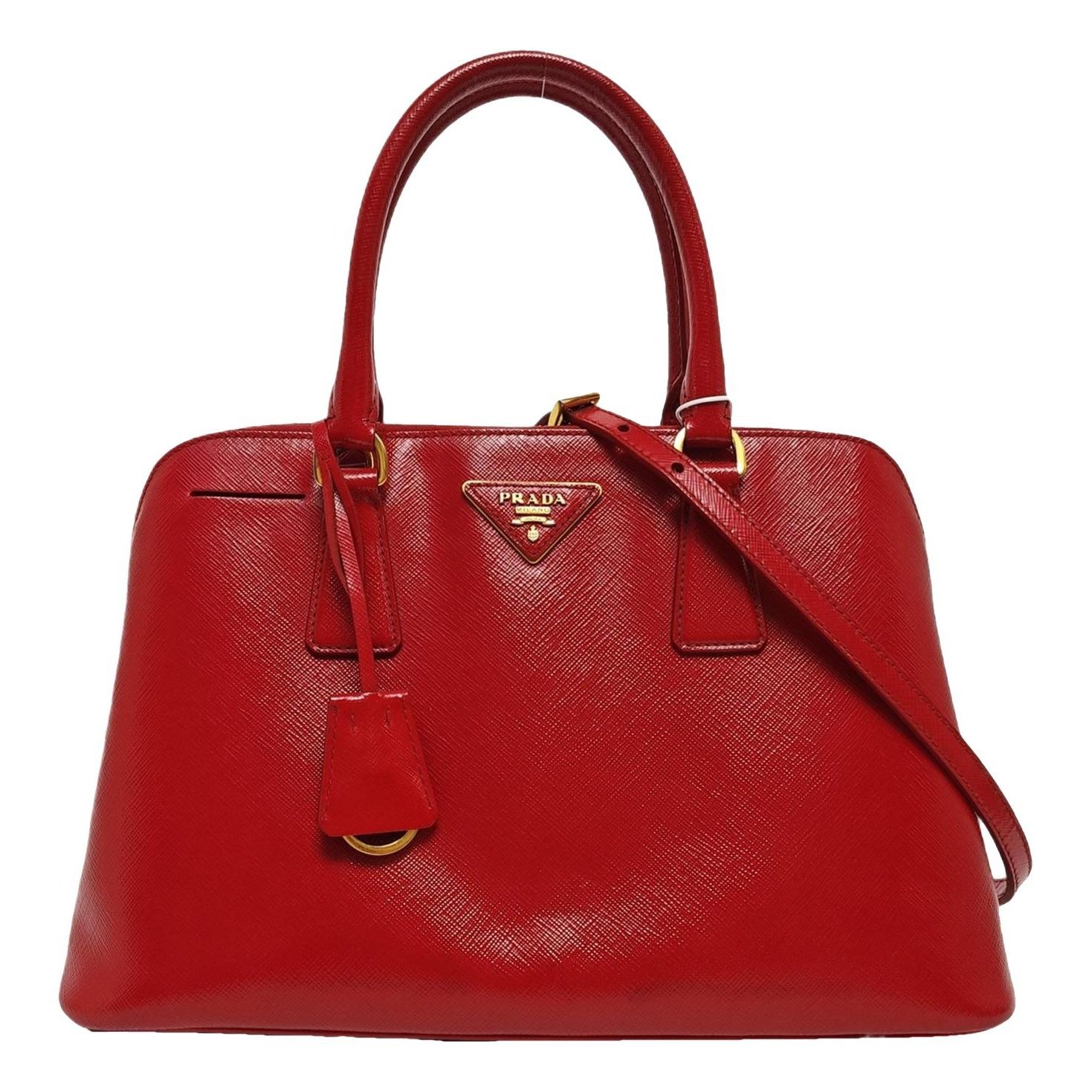 Promenade leather handbag