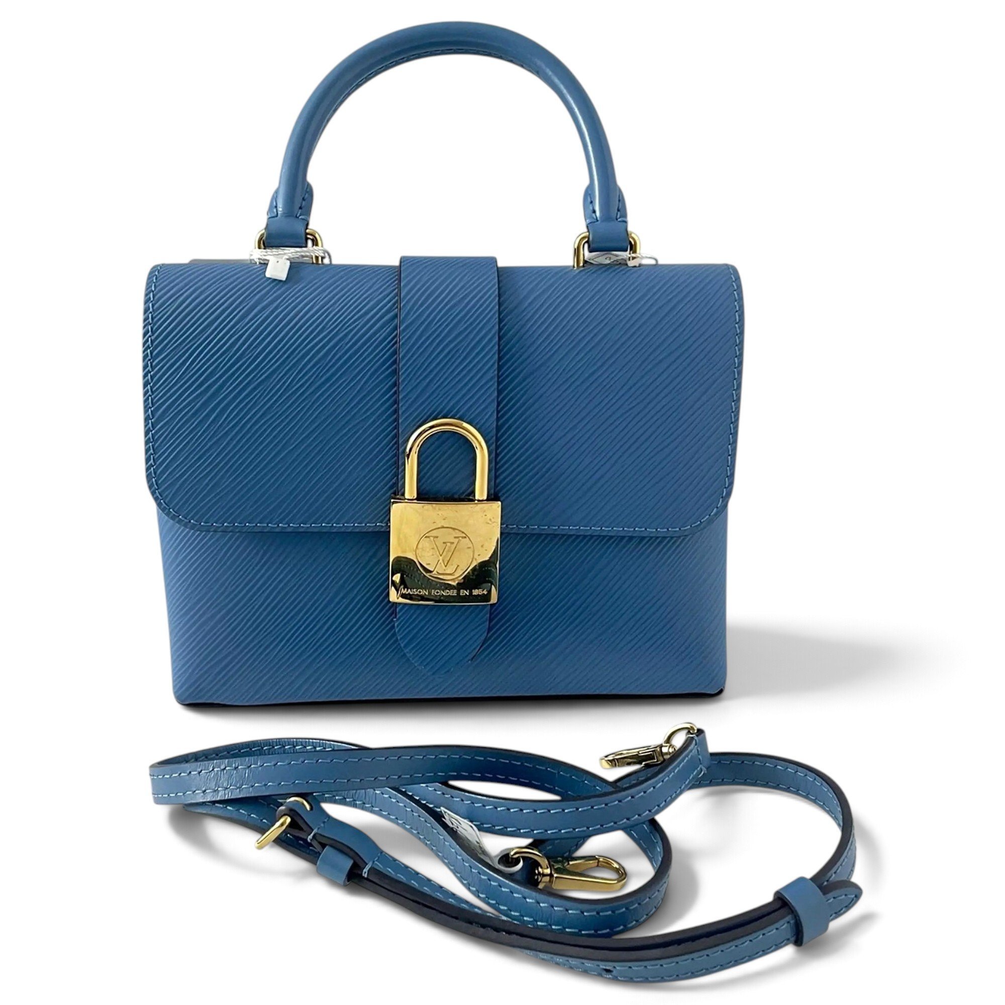 Locky BB leather handbag