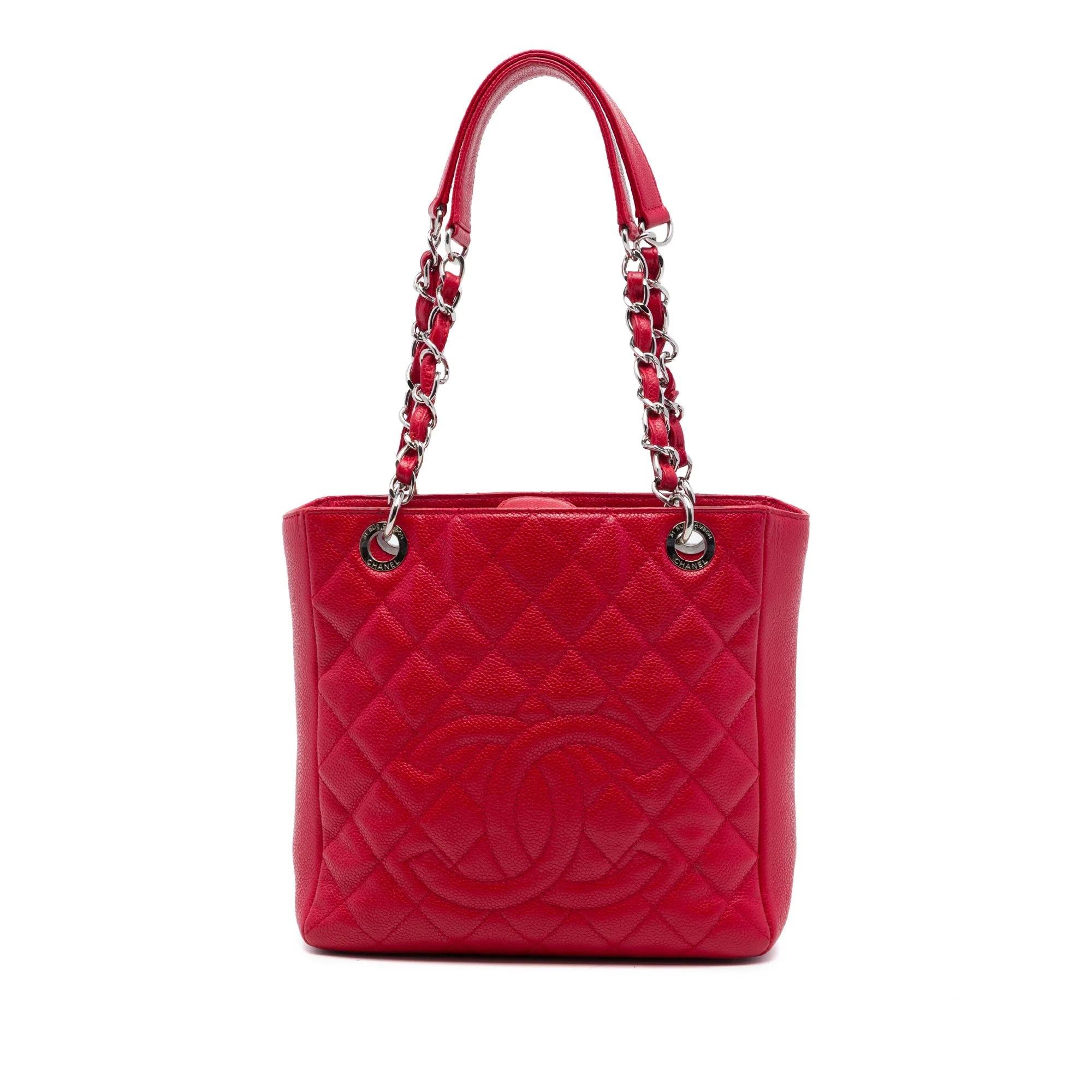 Petite Shopping Tote leather handbag