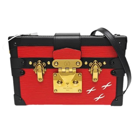 Louis Vuitton Petite Malle leather handbag