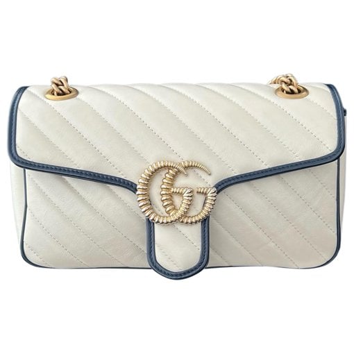 GG Marmont Flap leather handbag