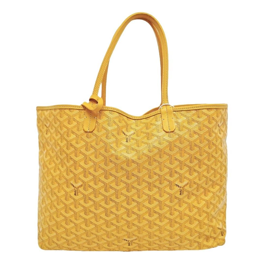 Goyard Saint-Louis leather tote