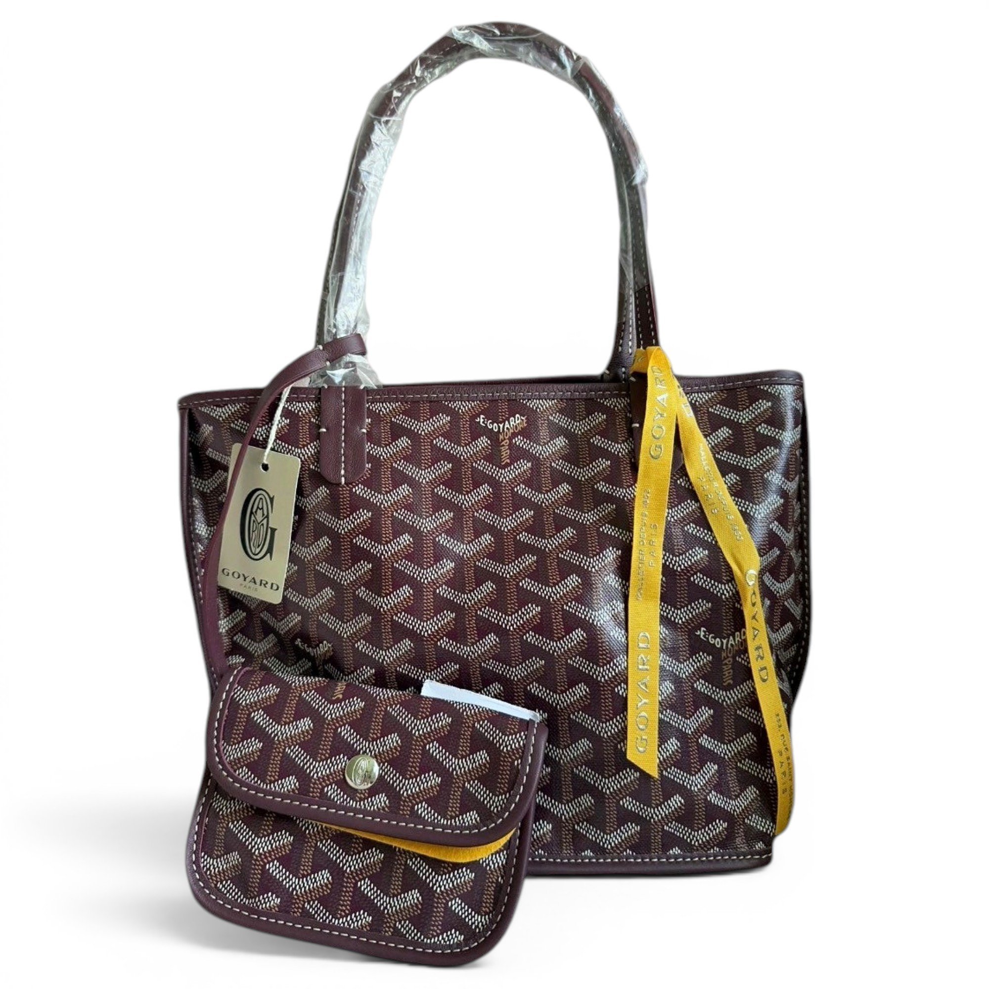 Anjou leather tote