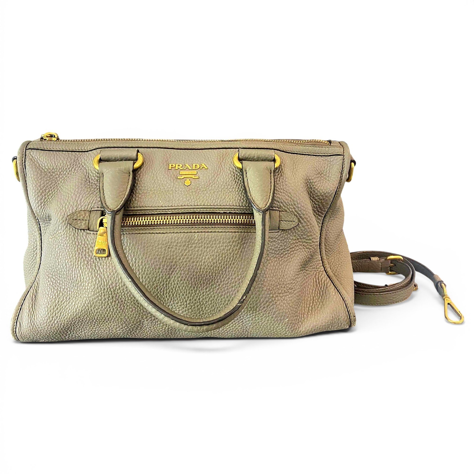 Leather crossbody bag