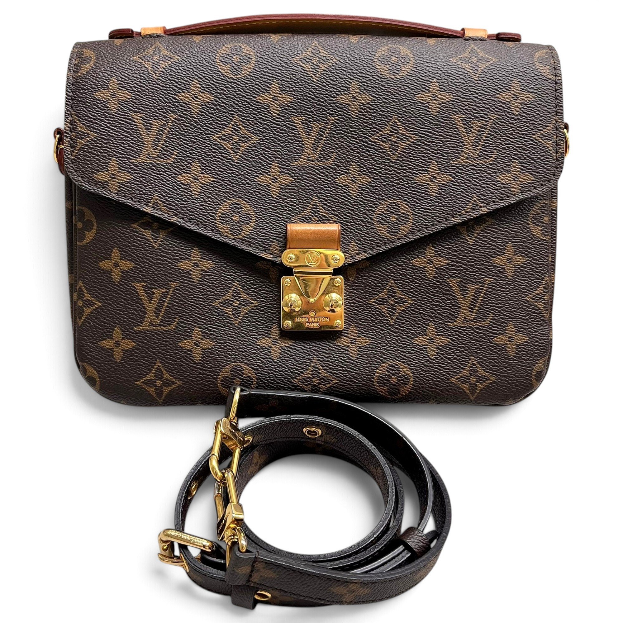 Metis leather handbag